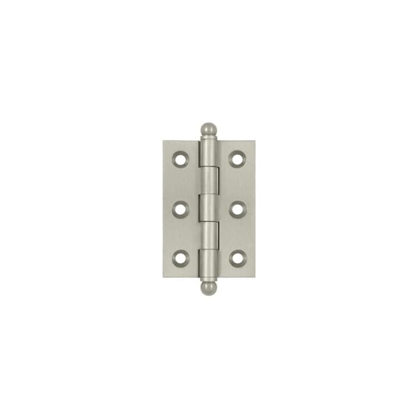 Deltana CH2517U15 Cabinet Hinges W/ Ball Tips Brushed Nickel, 10PK CH2517U15-XCP10 - main